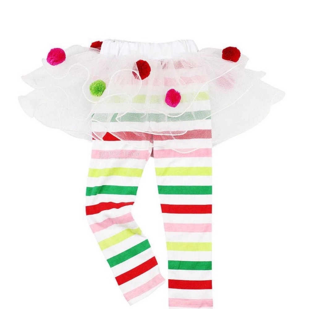 Holiday 2 piece tutu and legging Set - Picture 4 of 5